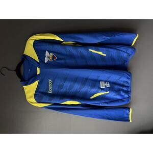 Ecuador National Team Blue and Yellow Soccer Jersey by Dexter